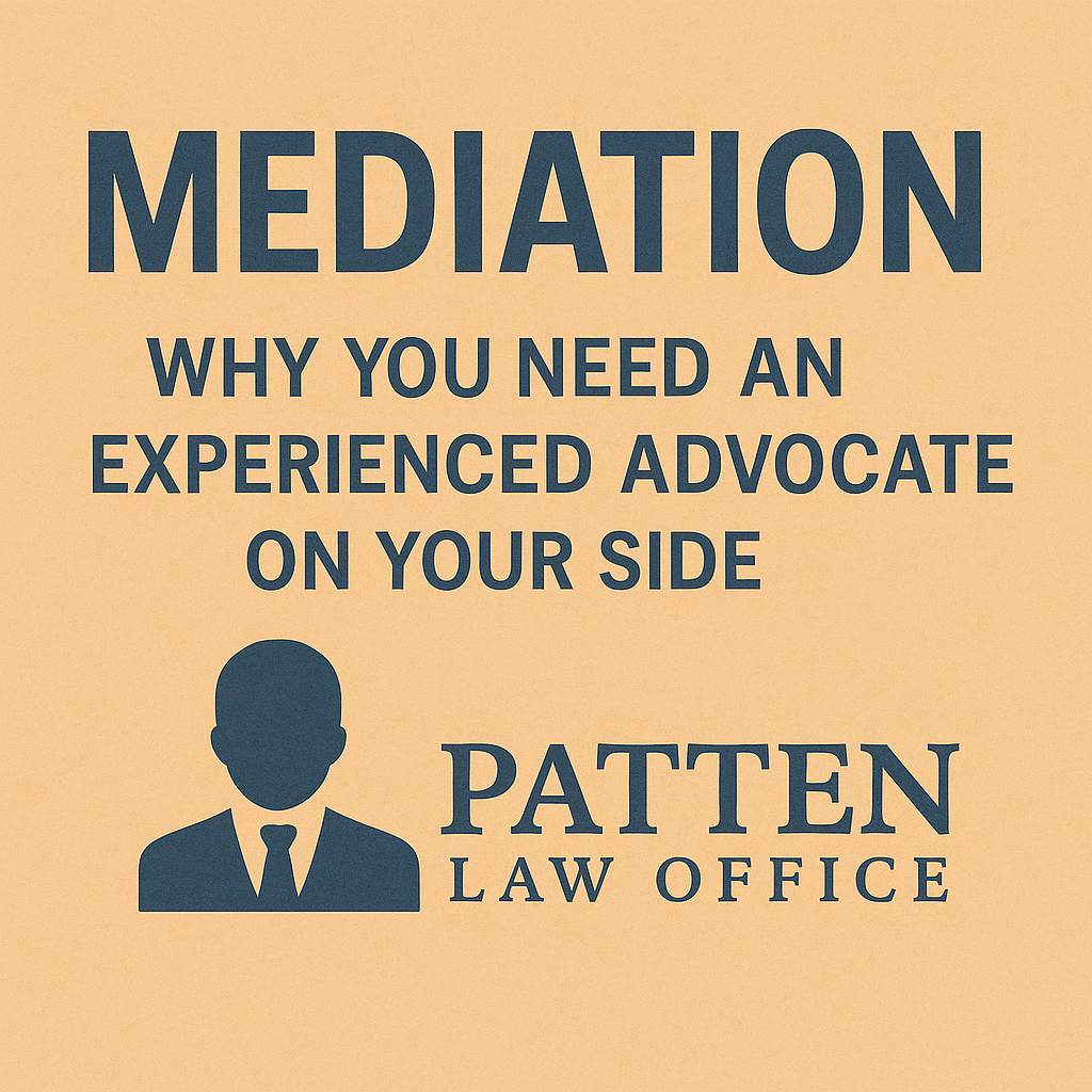 The Importance of Having a Strong Advocate During Mediation